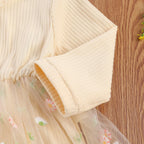 Pelele con tutú floral Marga para bebés