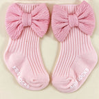 Accessoires bébé - Bonnet + Chaussette noeud papillon