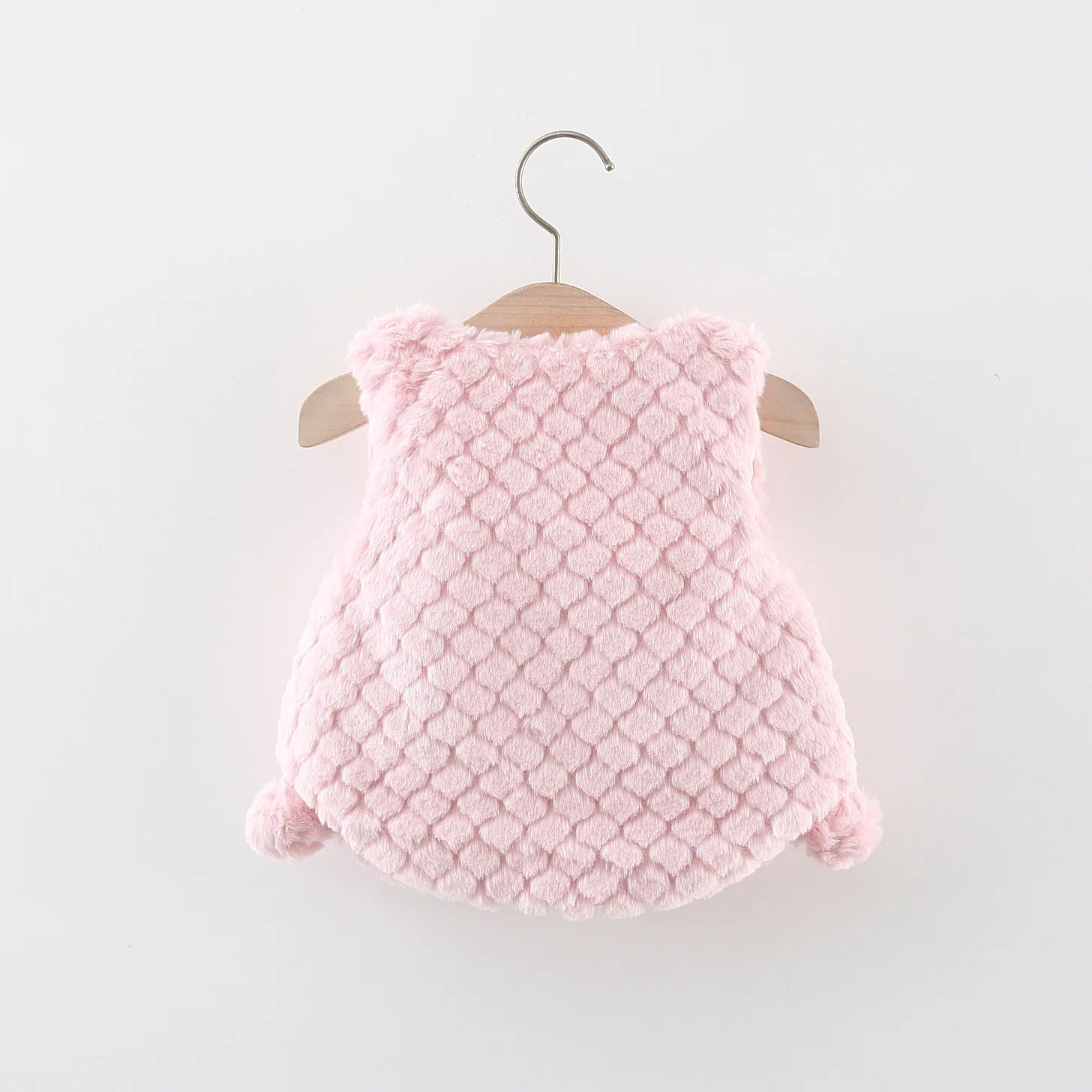 Gilet senza maniche per bambine con fiori