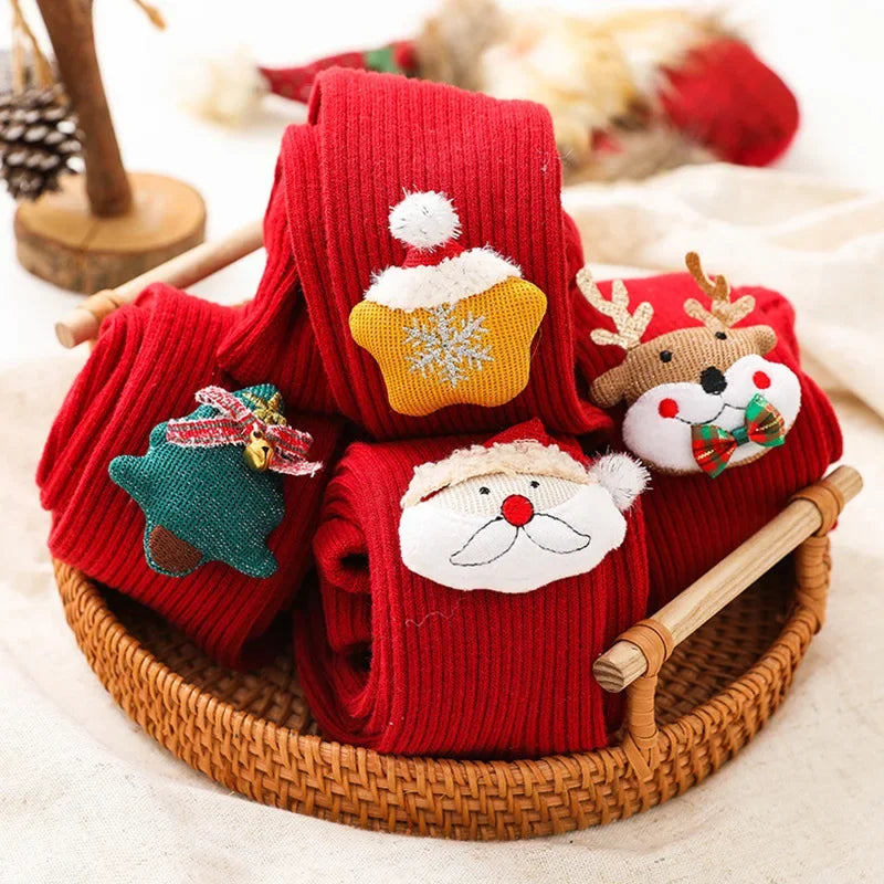 Collant de Noël fille