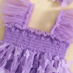 Barboteuse robe papillon enfant