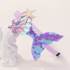 Cerchietto a forma di sirena stellata