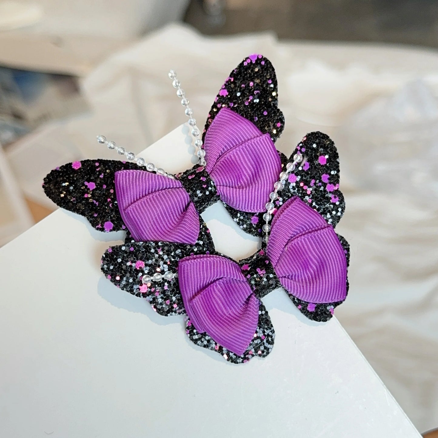 Lot de 2 accessoires papillon