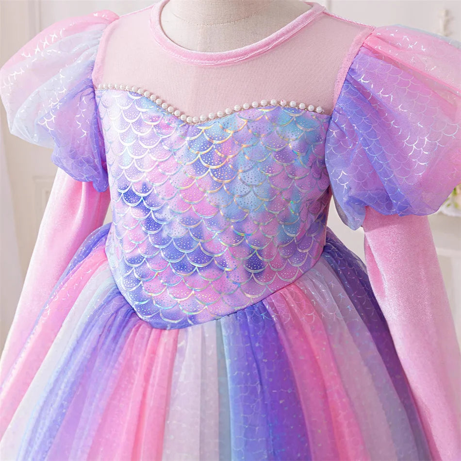 Déguisement robe sirène - Avec accessoires