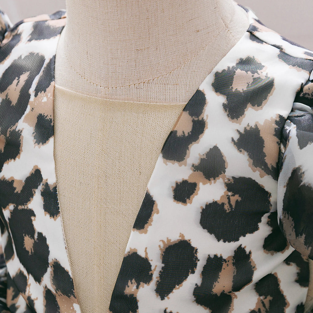 Robe enfant imprimé Léopard