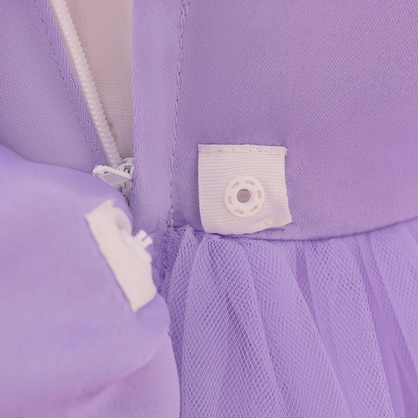 Robe cérémonie avec traine et fleurs Melissa