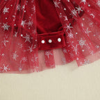 Barboteuse bébé fille - Robe + chaussette