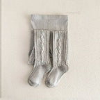 Collant di cotone floreale