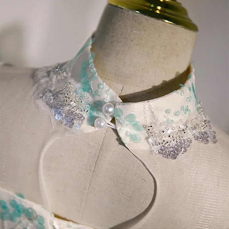 Vestido de gala navideño para niños