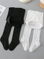 2 pares de medias blancas y negras