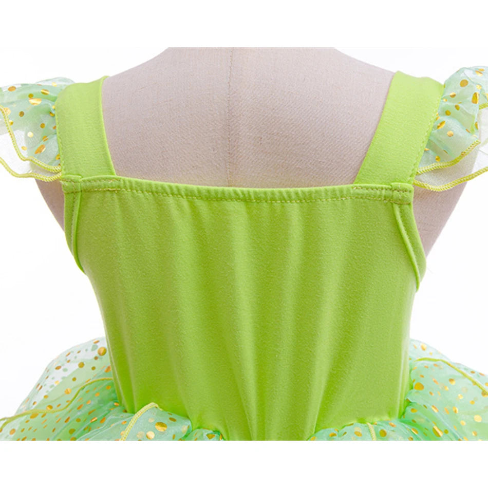 Déguisement fée fille vert - Félicia