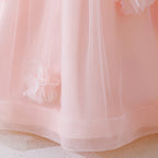 Robe princesse ado - Fleurs Rosées
