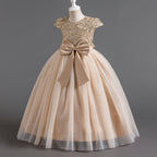 Vestido largo de gala de Lucía