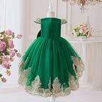 Robe de cérémonie Noël avec traine Jini