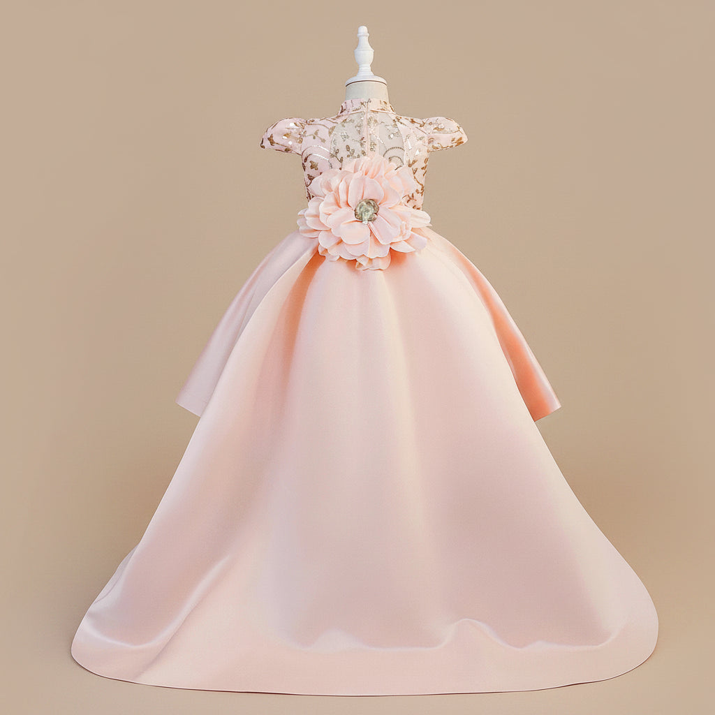 Robe de demoiselle d'honneur fille - Reina