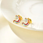 Boucle d'oreille enfant - Licorne - L'univers de la licorne