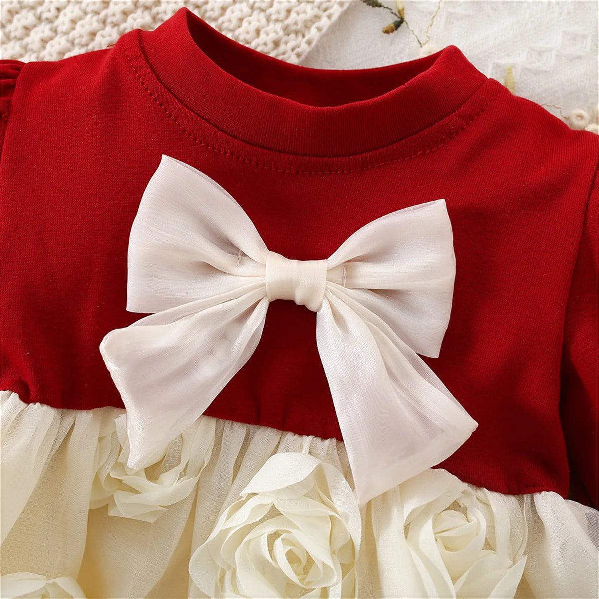 Vestido navideño infantil de Capucine