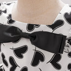 Abito da compleanno Chloé bianco e nero