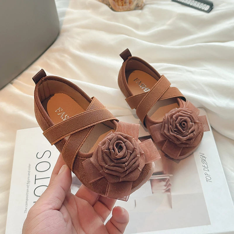 ballerina con rosetta color carne