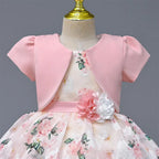 Conjunto formal Flora de 3 piezas