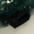 Barboteuse de noël bébé - Noeud de noël