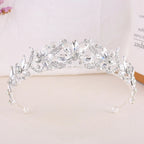 Diadème de princesse fille - Strass et fleur - L'univers de la licorne