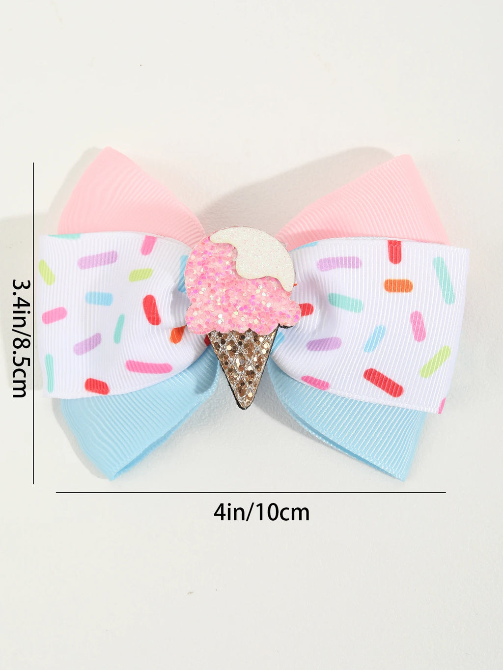 Lot de 2 barrettes colorées pour fille