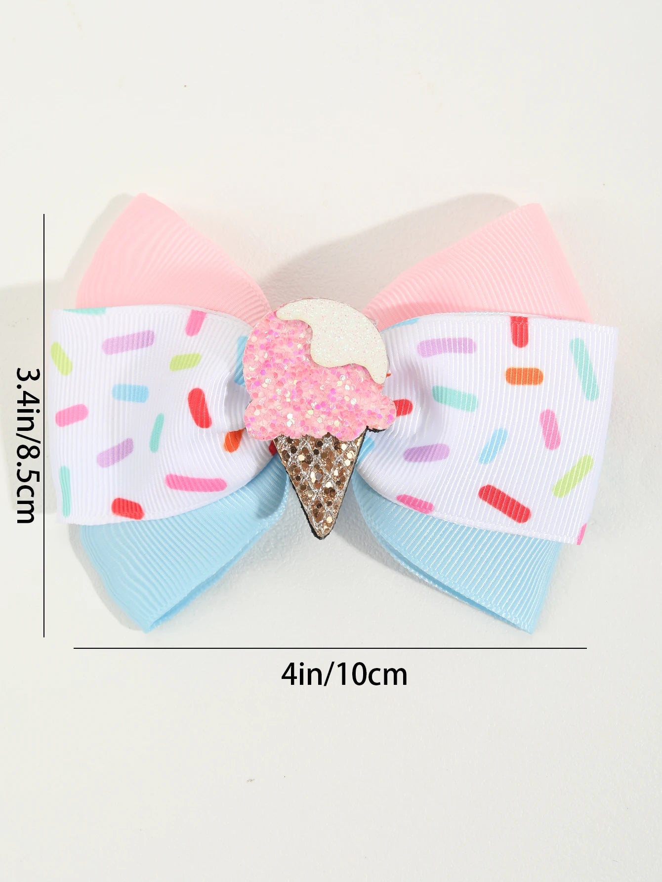 Lot de 2 barrettes colorées pour fille