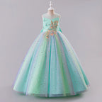 Robe anniversaire coloré - Lilia