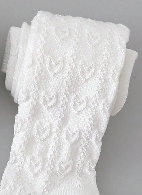 2 paires de collants Noir/Blanc - L'univers de la licorne