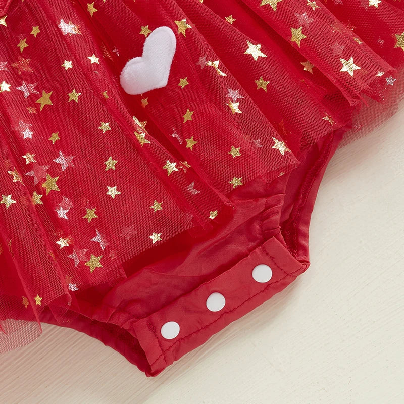 Barboteuse bébé petit coeur