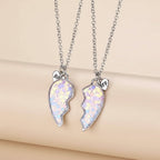 Collier Coeur enfant - BFF 2 pièces - L'univers de la licorne