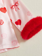 Pyjama fille - Coeur et froufrou