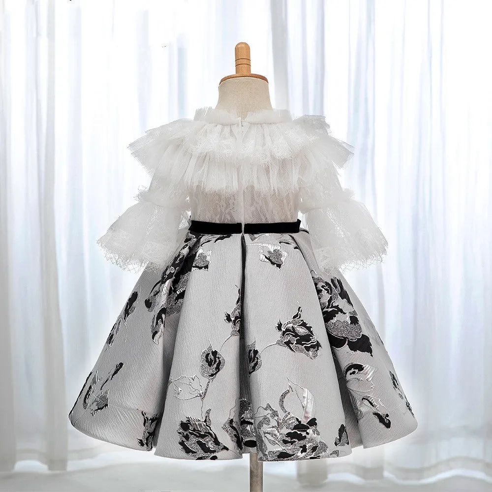 Robe fleur et élégance enfant