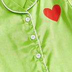 Pyjama fille - Vert froufrou - L'univers de la licorne