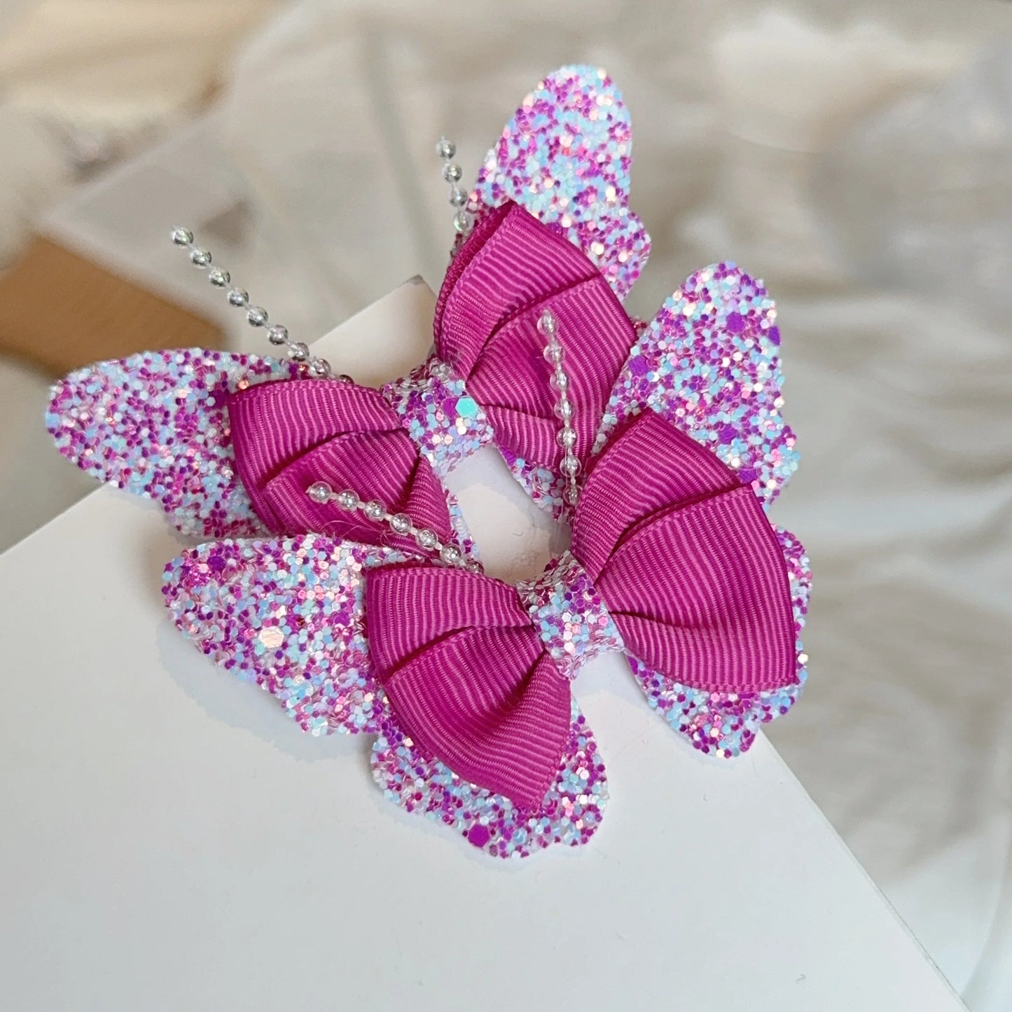 Lot de 2 accessoires papillon