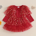 Vestido de bebé para el día de San Valentín