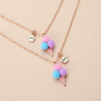 Collier enfant BFF - Cornet de glace - L'univers de la licorne