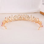 Diadème de princesse fille - Strass et fleur - L'univers de la licorne