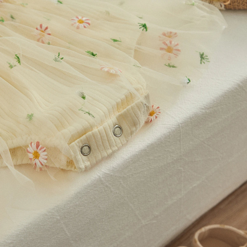 Pelele con tutú floral Marga para bebés