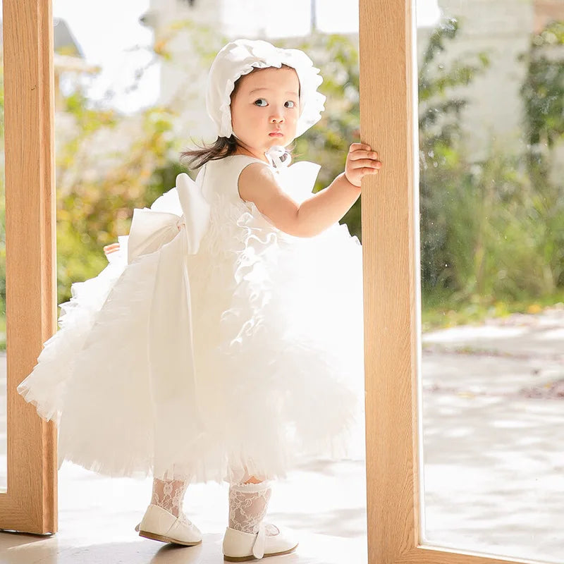 Robe blanche enfant Agathe