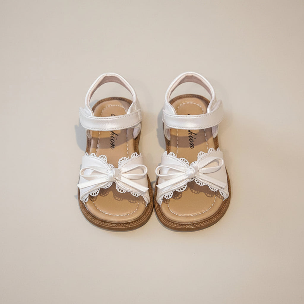 Sandale enfant fille - petit neoud