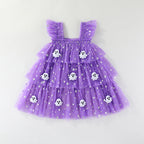 Robe Halloween fille - Citrouille/fantôme