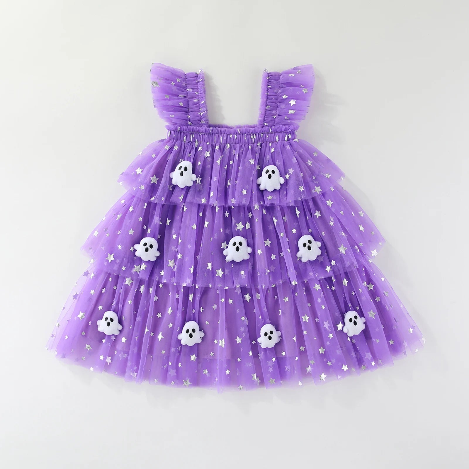 Robe Halloween fille - Citrouille/fantôme