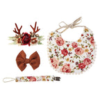 Set de caja de regalo para bebé de 4 piezas