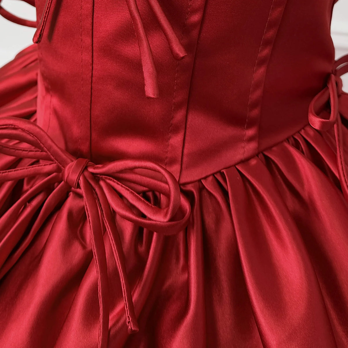 Robe satinée Nöel enfant - Julia