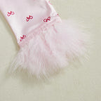 Pyjama enfant fille - Petit noeud - L'univers de la licorne