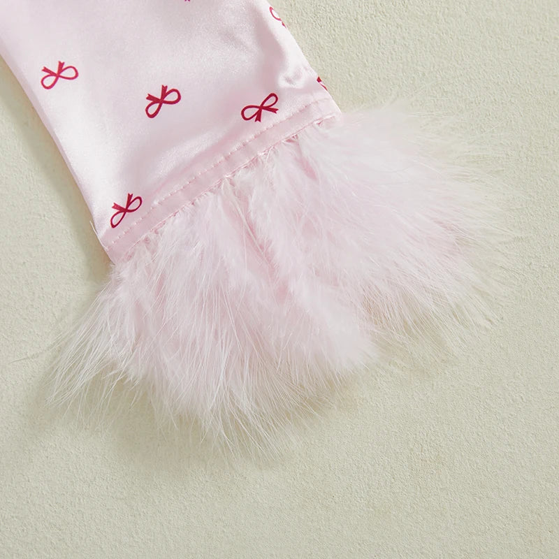 Pyjama enfant fille - Petit noeud - L'univers de la licorne