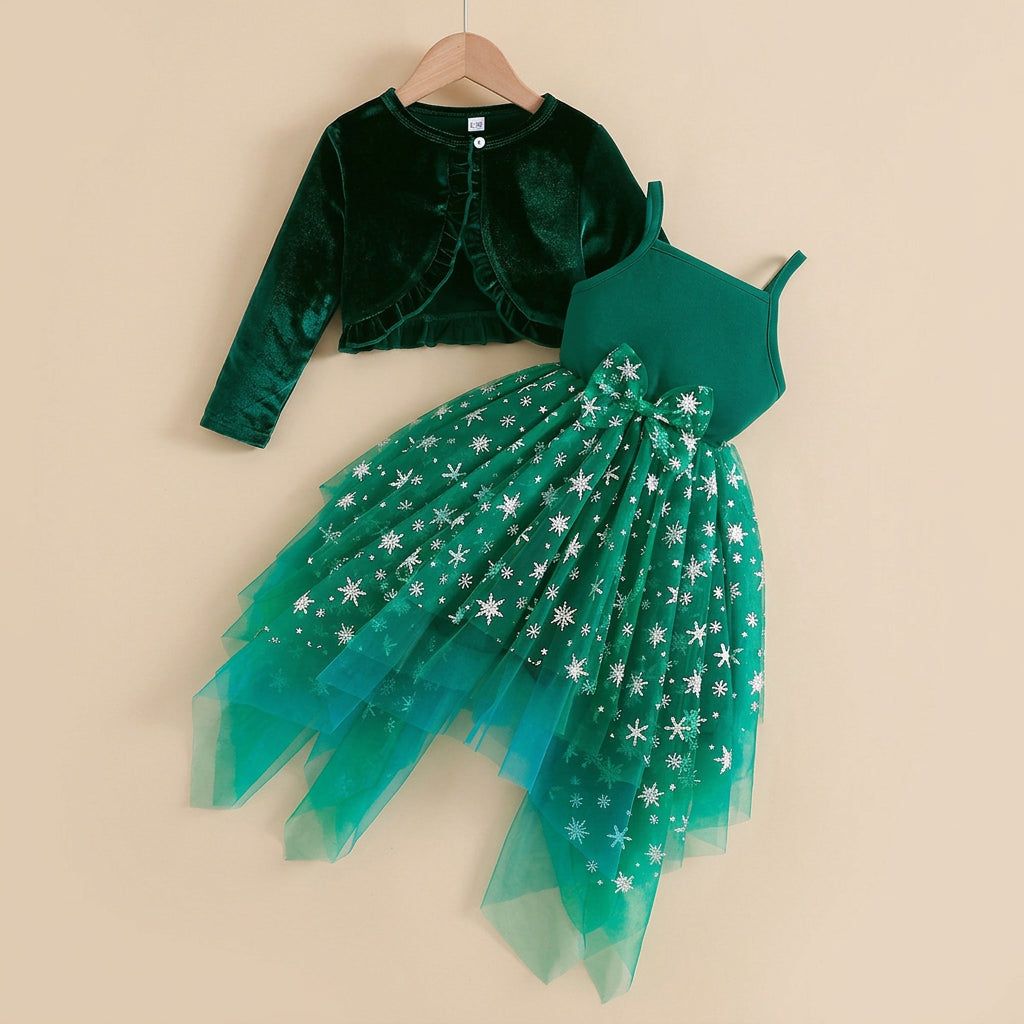 Robe 2 pièces nöel fille - Christmas