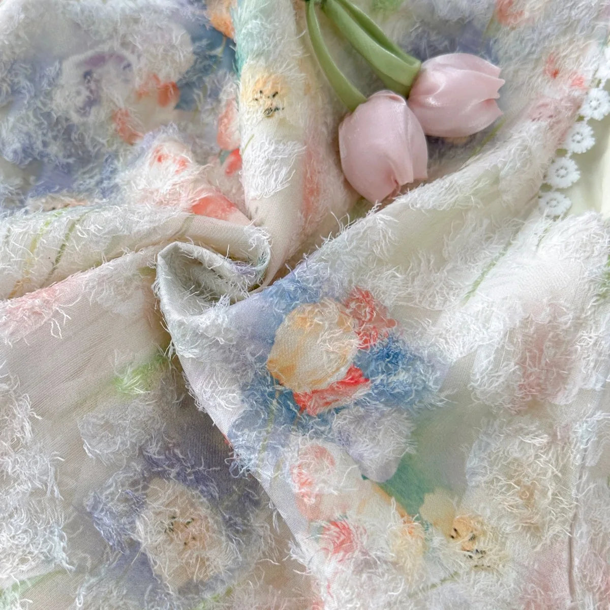 Robe de printemps fille - Cérémonie Tulipe